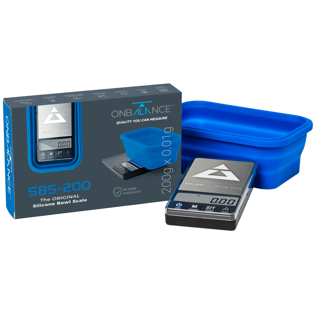 Scales OBES SBS-200 200g x 0.01g c/w Silicon Bowl