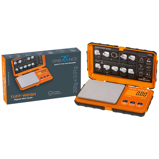 Scales On Balance Envy Tuff Weight TF-200 200g x 0.01g Orange