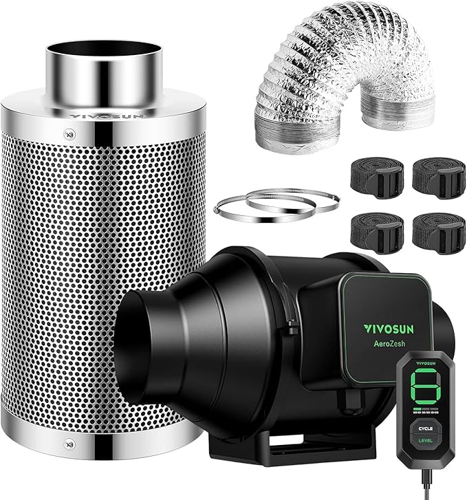 Vivosun AeroZesh 150mm Fan and Filter Kit